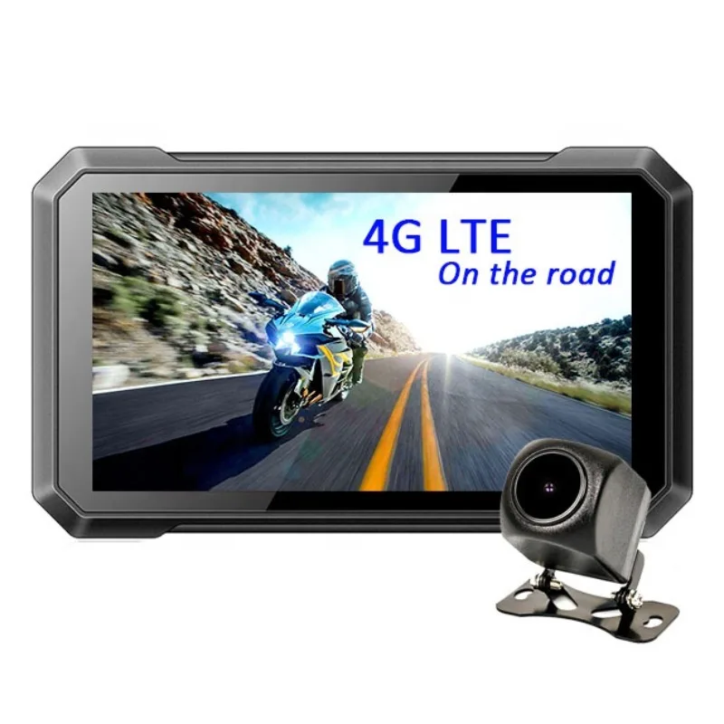 

RuiHao 7 Inch Waterproof IP65 Android 8.1 WIFI 2GB RAM Bike GPS Para Moto