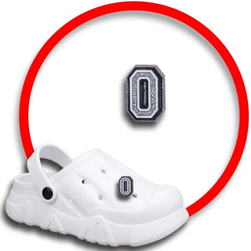 Number Crocs Shoe Charms for Women and Men, Clogs Pins, Shoes Decorações, Acessório, Crachás, Meninos, Meninas, Crianças