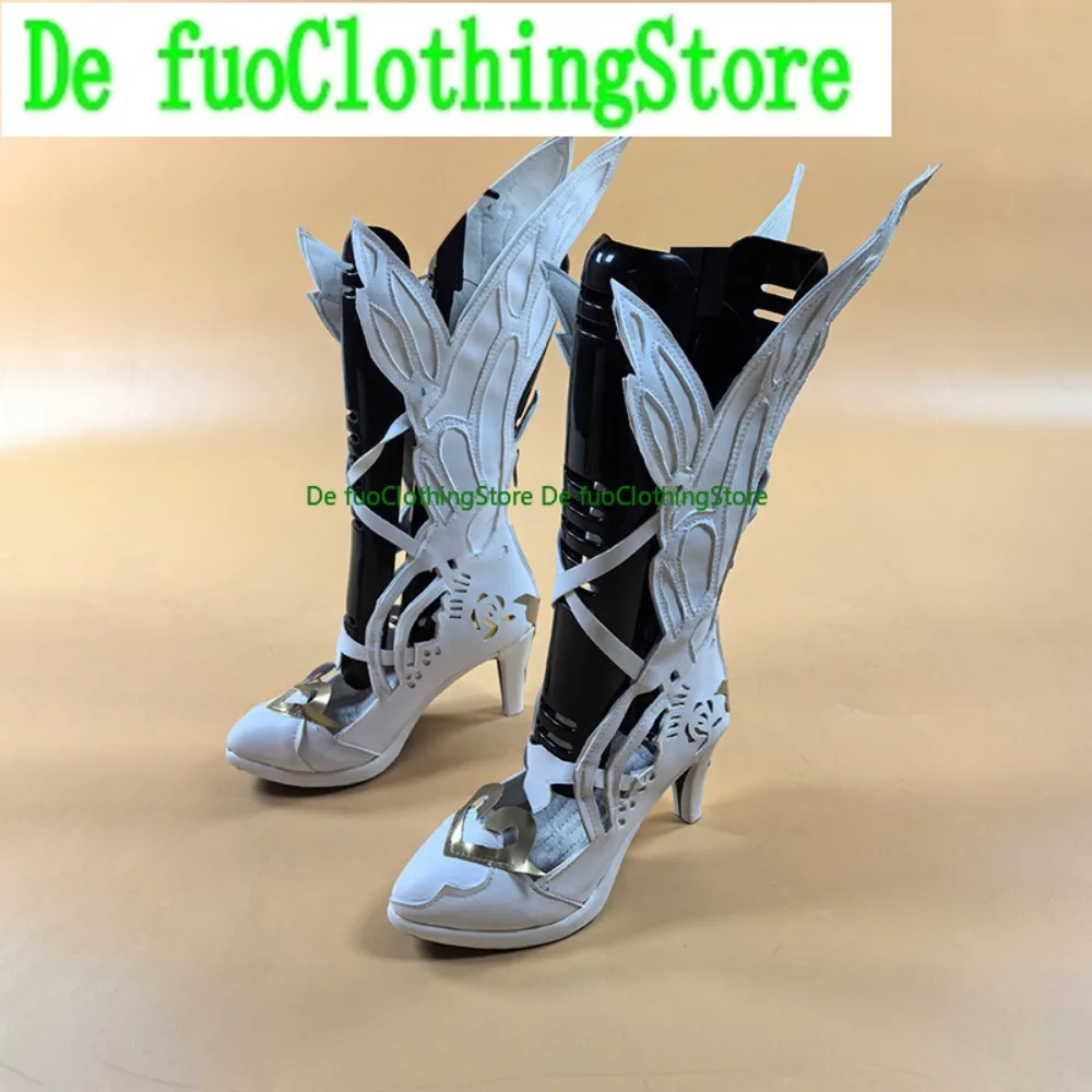 

DefuoClothing Lucia Ember Dawn Skin Cosplay Shoes Anime Game Role-playing Shoes And Boots Halloween Party