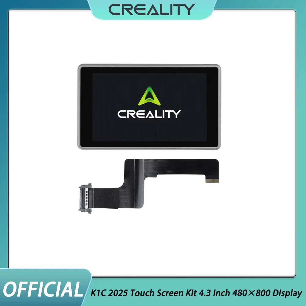 

Creality Original K1C 2025 Touch Screen Kit 4.3 Inch 480×800 Display 3D Printer Accessories for K1C 2025