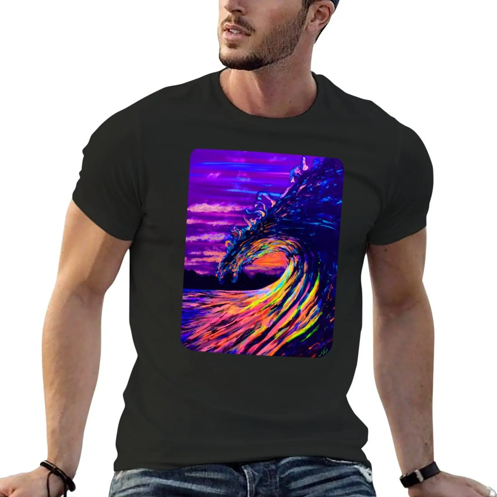 

Let the waves hold you T-shirt quick-drying blanks sweat shirts, men