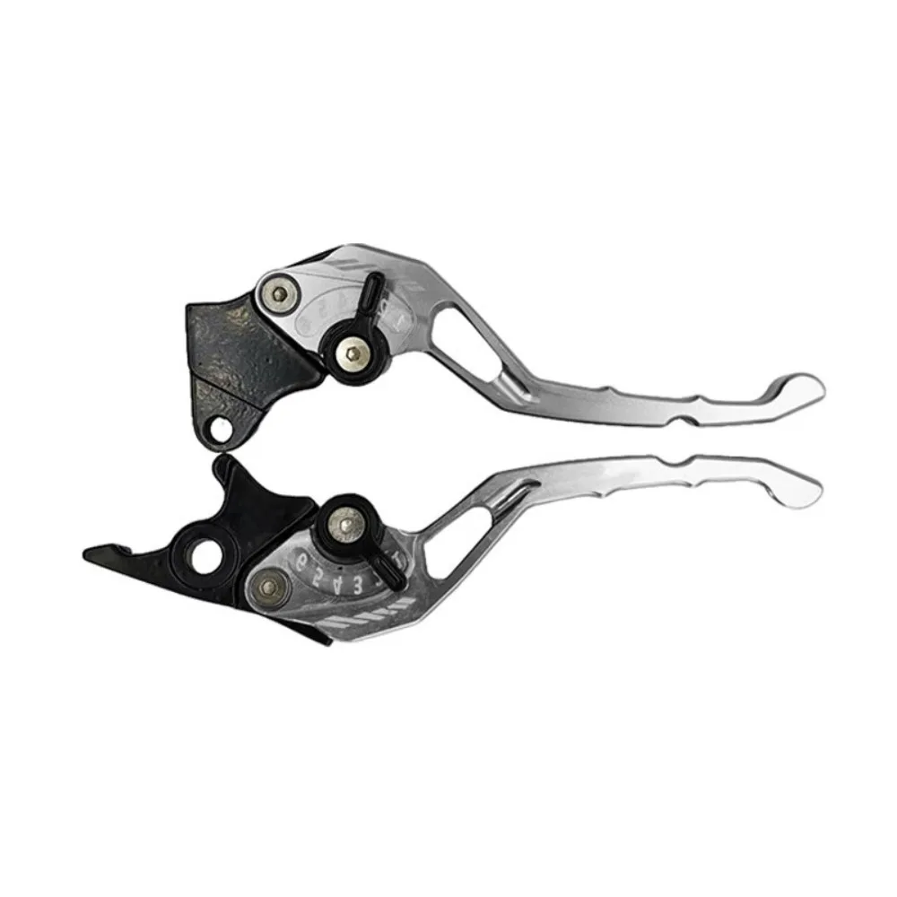 

Новый тормозной рычаг мотоцикла с ЧПУ, алюминиевый сплав, двойная ручка дискового тормоза, регулируемые аксессуары для барабанного тормоза