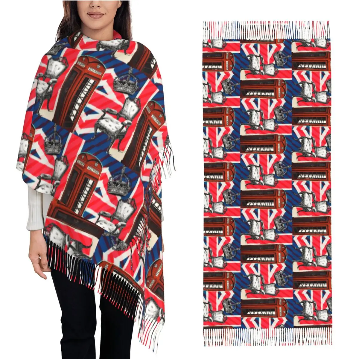 cabine-telefonica-moderna-jubileu-londres-reino-unido-xales-envoltorios-para-senhoras-inverno-quente-grande-cachecol-macio-pashminas-lencos-de-borla