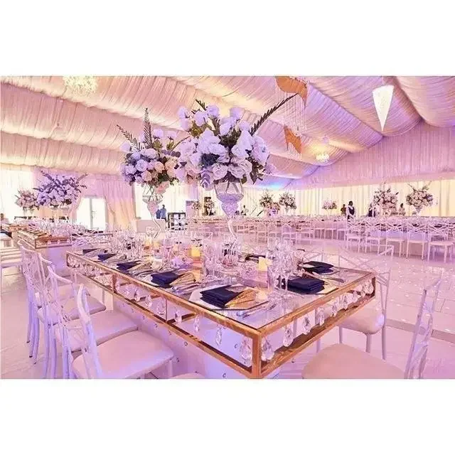 Restaurant dining, banquet, wedding event square table