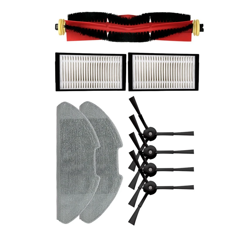 Sikat sisi utama Hepa Filter kain pel untuk Xiaomi Mijia Robot Vacuum-Mop Pro / MJSTS1 pembersih suku cadang