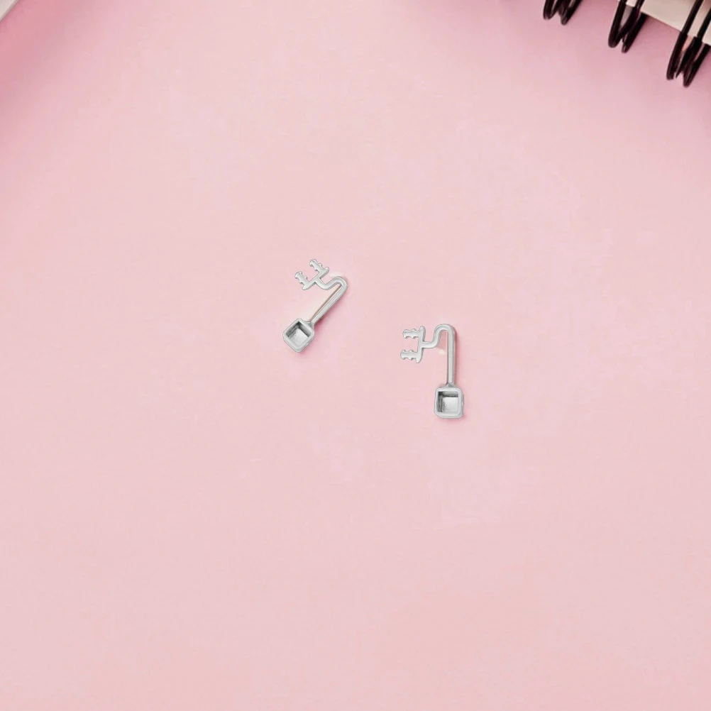 

Push-In Glasses Nose Pads High Nickel Anti-Slip Dual Foot Design Eyeglass Accessories For All Frames Repair Parts