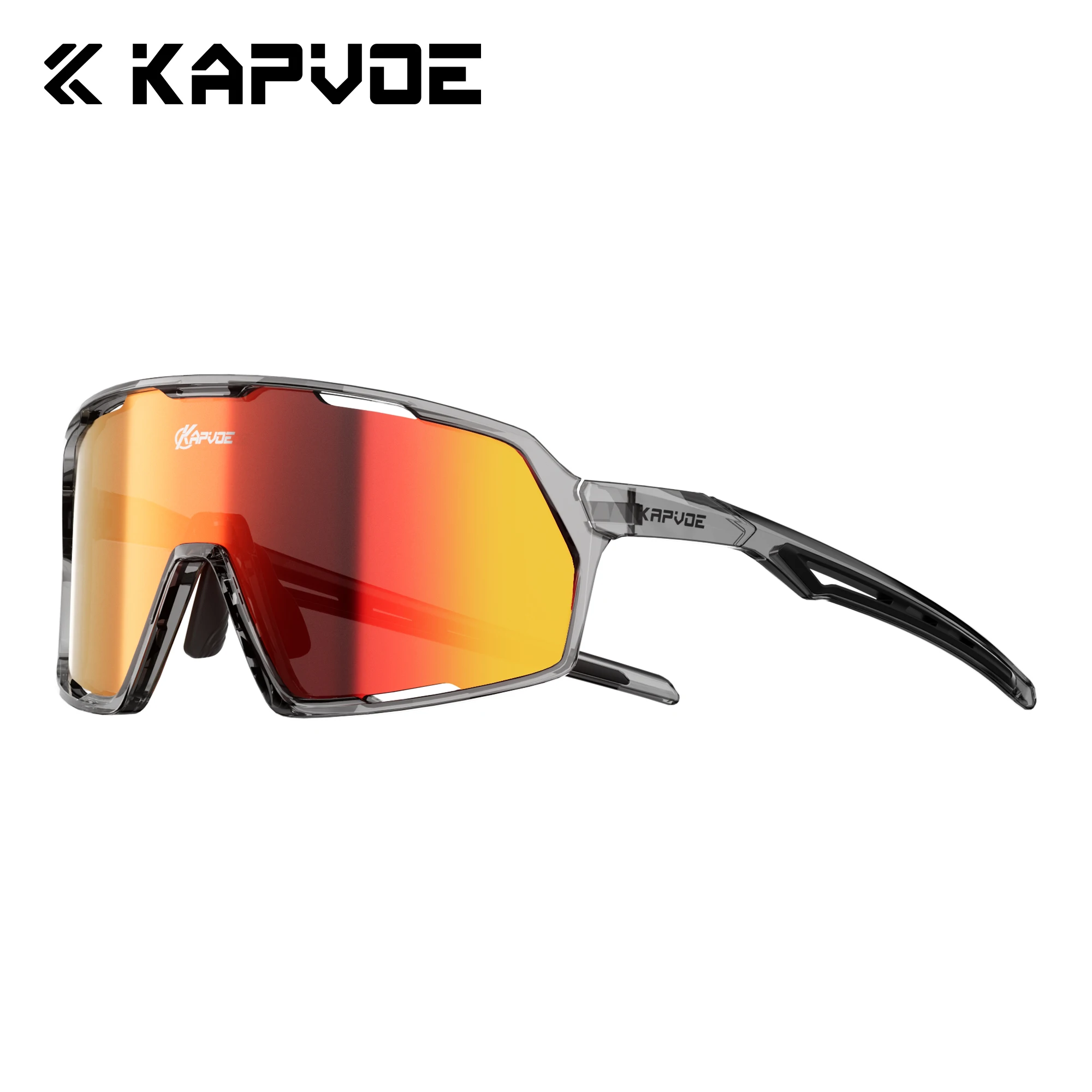 Kapvoe Outdoor-Sportbrillen Modische Fahrradbrillen für Herren Fahr- und Fahrtenbrillen für Damen UV400-Schutz Fahrrad- und Wanderbrillen