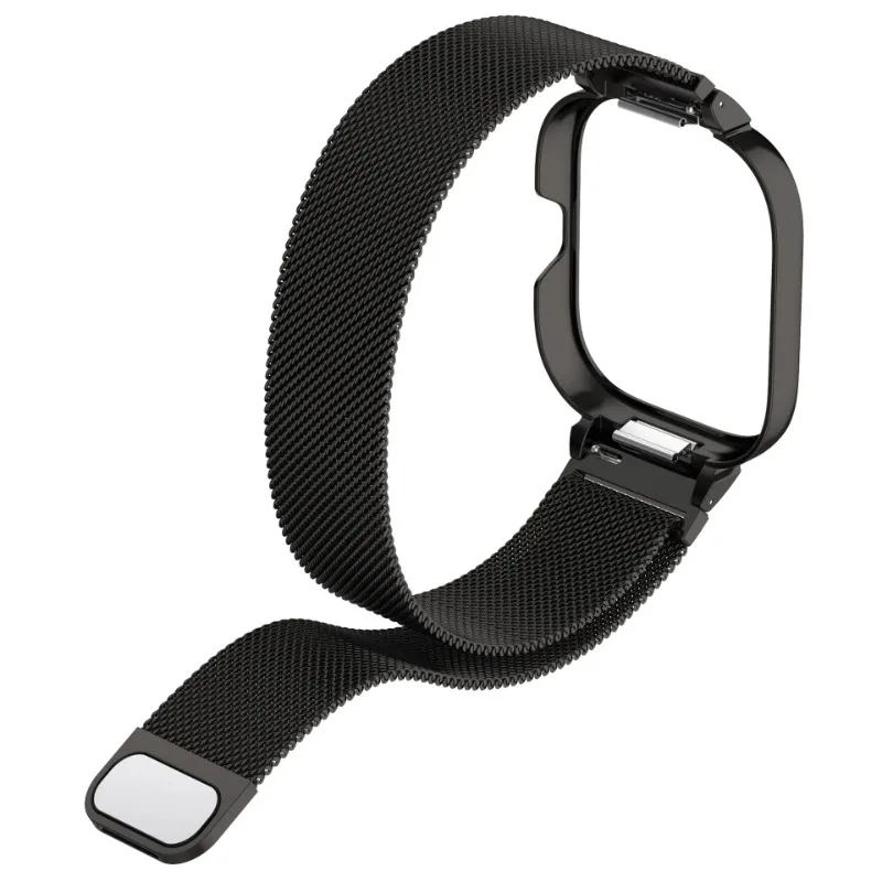 Custodia in metallo + cinturino ad anello milanese per Redmi Watch 5 cinturino magnetico per Redmi Watch 4 guscio protettivo in acciaio inossidabile