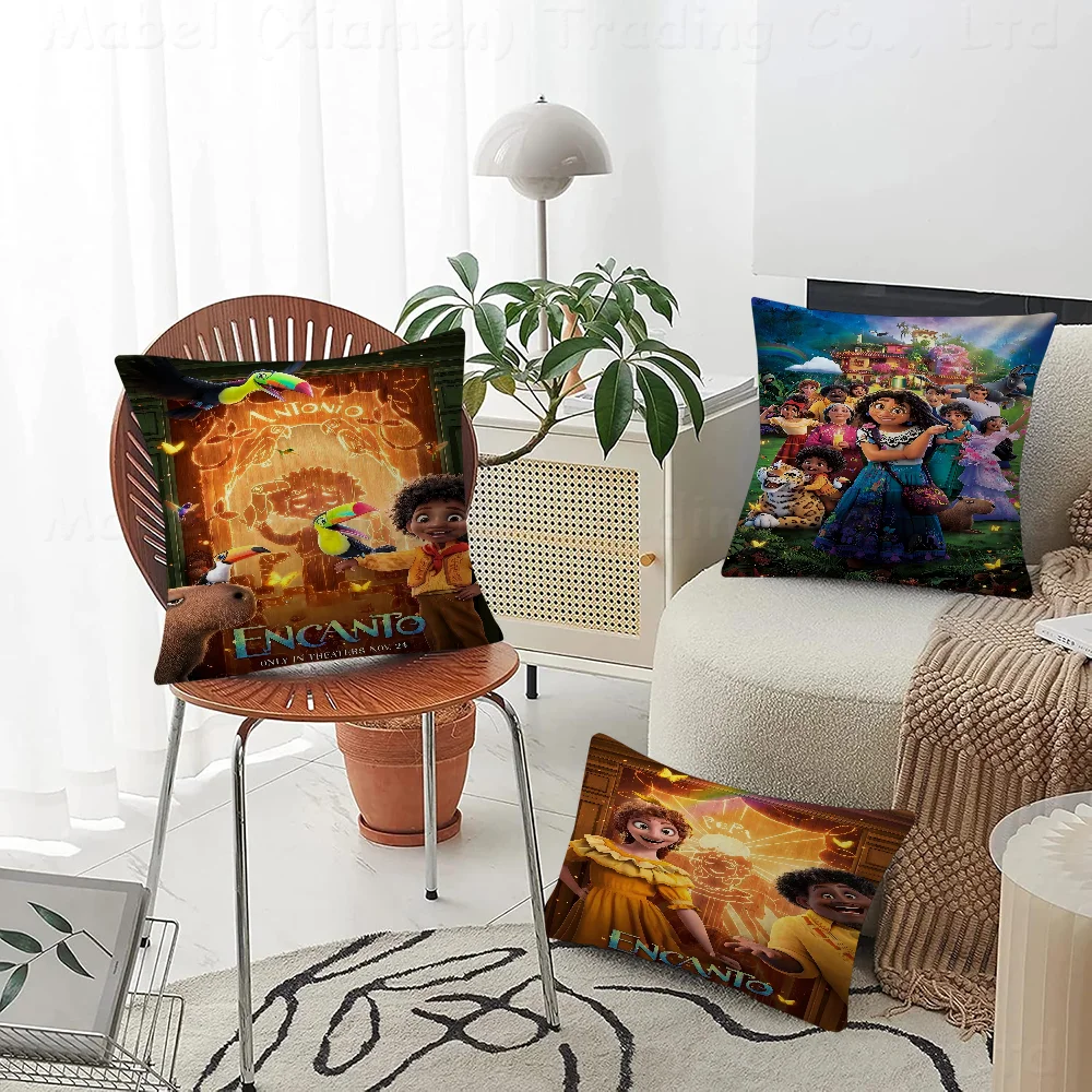 

Animation Encanto Pillow Anime Pillow Sofa Bed Head Pillow Cover Cushion Cover 45x45 Cm Fashion