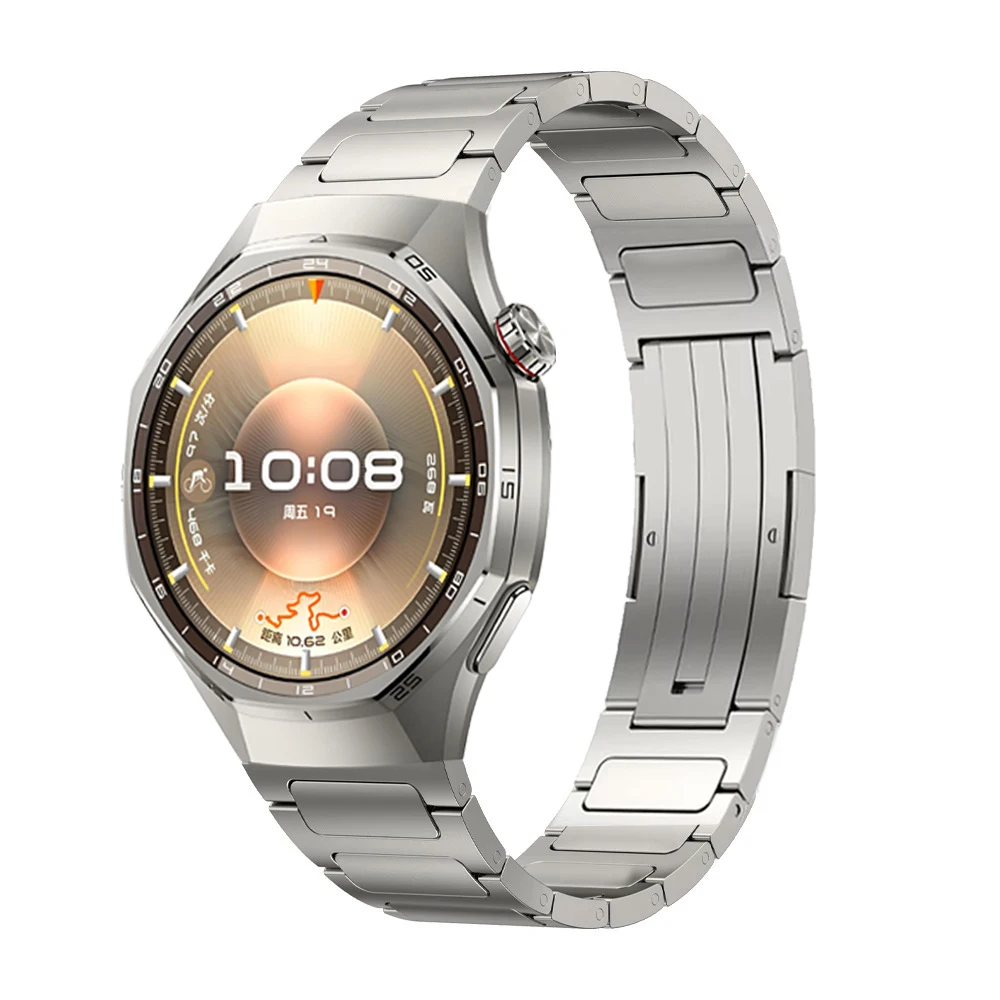 22mm Titanium Metal Strap For Huawei Watch 5 GT6 Pro GT6 GT5-4-3 46mm Lightweight Bracelet Wristband Huawei 4 3 Pro 46mm Correa