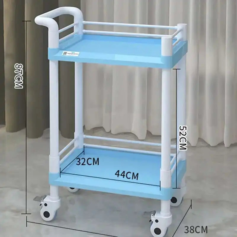 

Professional Hairdressing Aesthetics Utility Storage Beauty Trolley Wheel Trolley Tools Salon Furniture MQ50TC