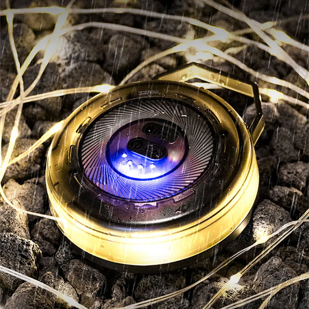 

10 м навес, световая полоса, ручная рукоятка для хранения, декоративный атмосферный светильник, зарядка типа C, портативная лампа для кемпинга для домашнего декора для вечеринки