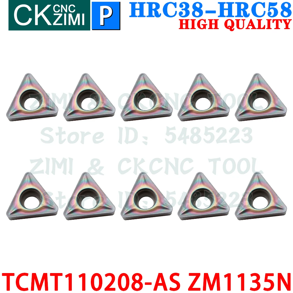 TCMT110208-AS ZM1135N TCMT 110208 AS ZM1135N 초경 인서트 외부 선삭 인서트 도구 TCMT1102 TCMT 1102 TCMT21.52 TCMT 21.52 CNC 기계식 금속 선반 선삭 절삭 공구