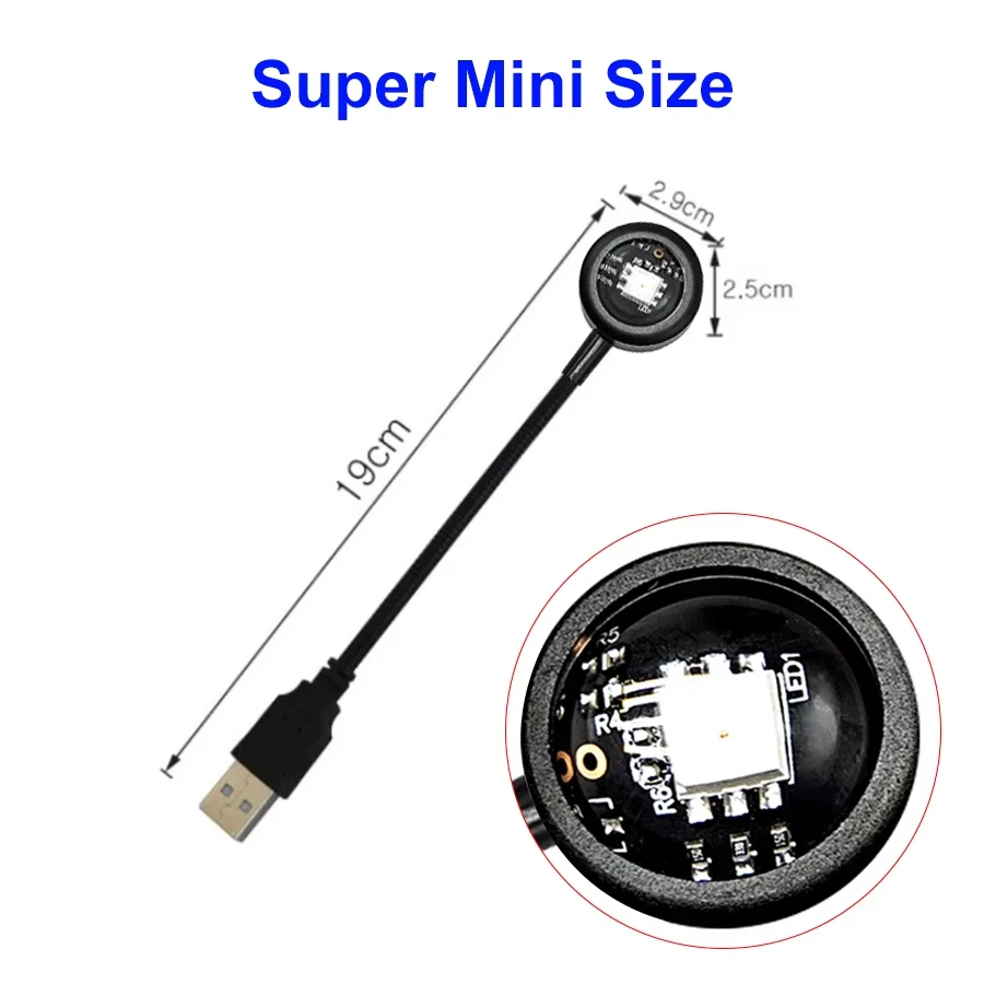 مصباح إسقاط غروب الشمس LED USB، إضاءة ليلية نيون لخلق جو مميز، لديكور الحفلات المنزلية، لغرفة النوم والمعيشة والتصوير الجداري - 6