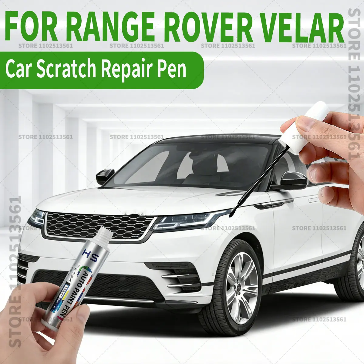 

Ручка для ремонта автомобильной краски для Range Rover Velar, аксессуары для устранения царапин, серебристо-серый 1DF, 1AB, белый 867, синий Silicon Valley Blue