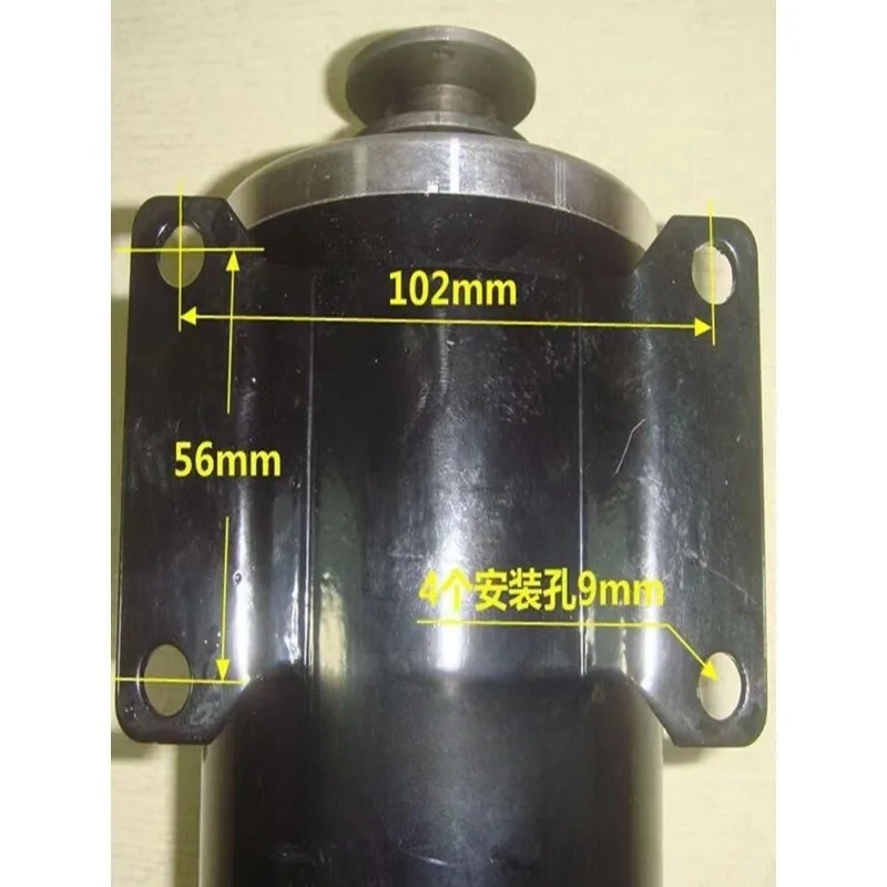 500W High Power Belt Pulley Motor, High‑Speed Belt‑Drive DC Motor 12V‑48V Replacement for Electric Bicycle