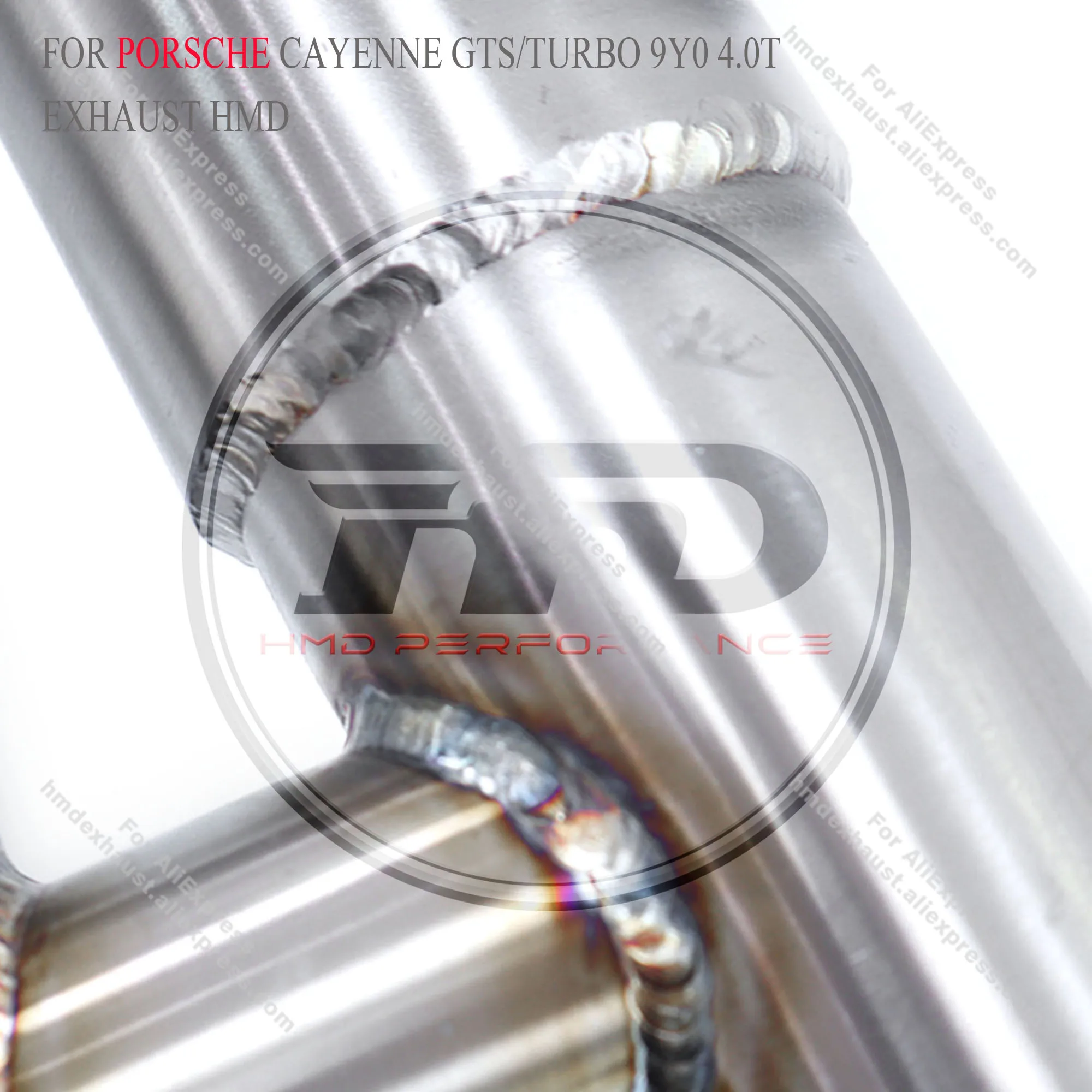 

HMD High Flow Performance Catback For Porsche cayenne GTS Turbo 9Y0 4.0T Exhaust System Stainless Steel With Valve