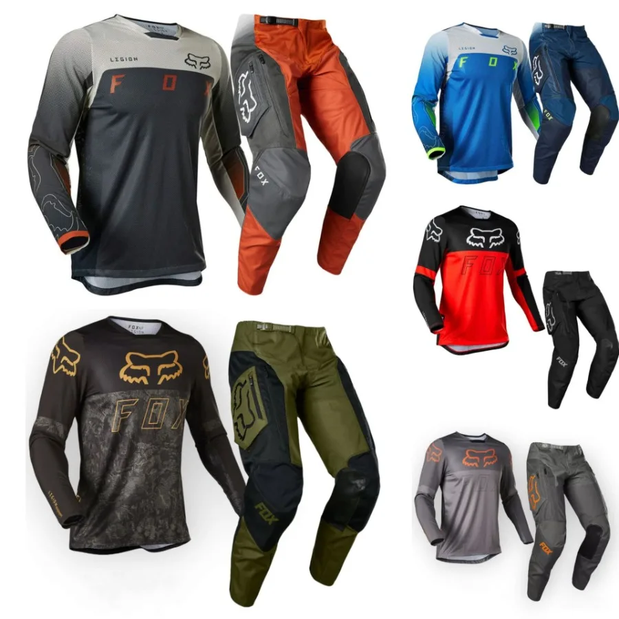 Motocross riding suit Lindao Mountain Speed Downhill Set Quick Dry Breathable