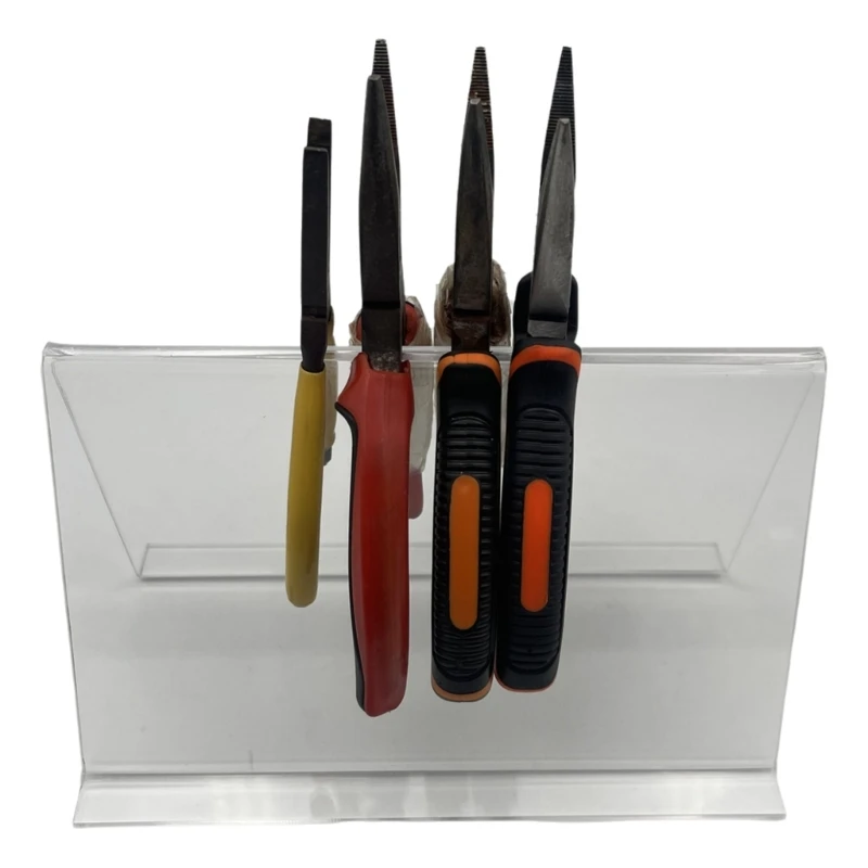 Portable Sturdy Acrylics Pliers Stand Efficient Tool Organization for Home and Workshop Household Use Accessory