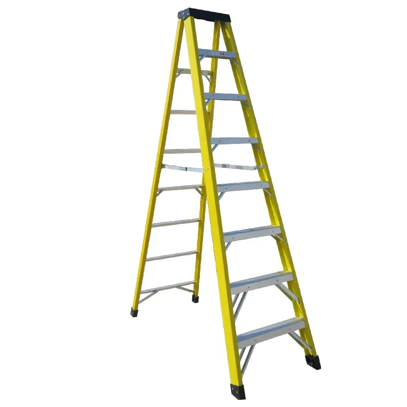 High Strength A Type Fiberglass Insulated Step Ladder