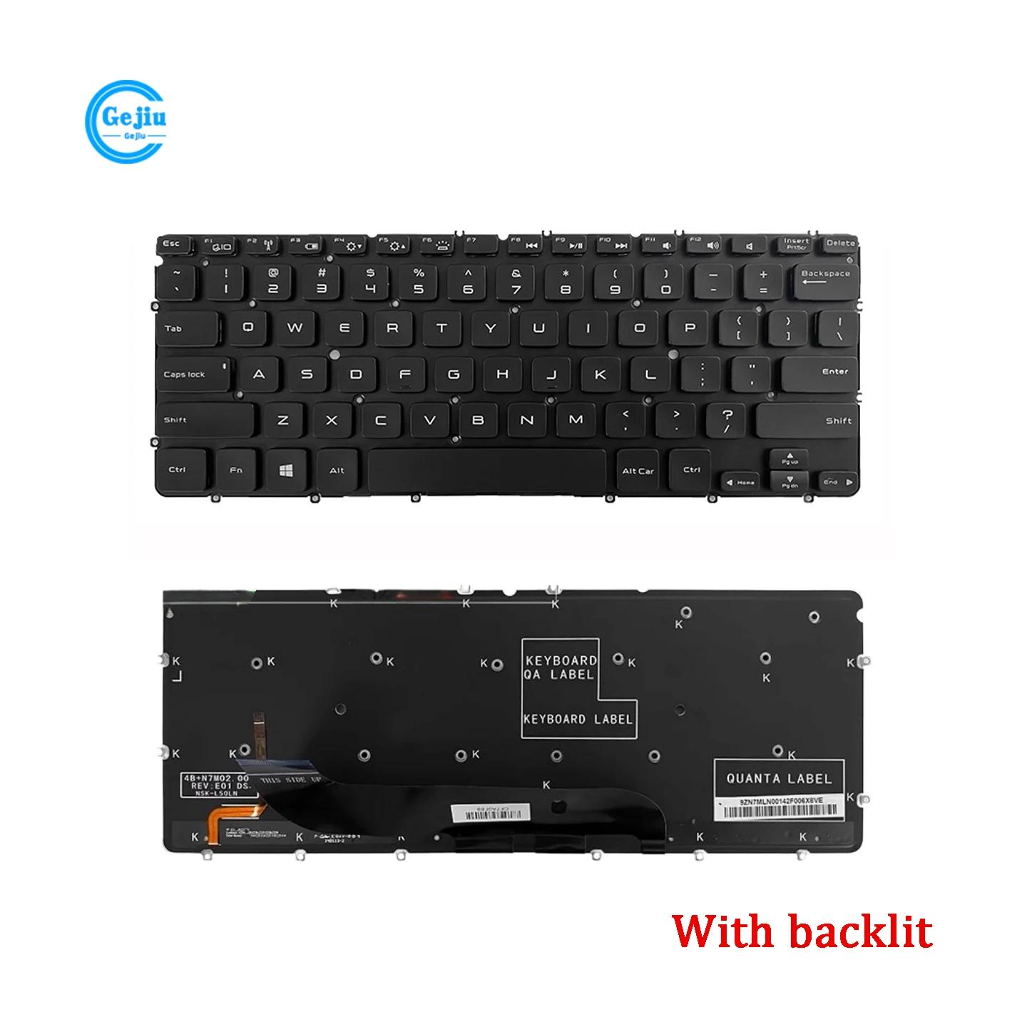 

New Original Laptop Keyboard For DELL XPS12 9Q23 9Q33 XPS 13 L321X L322X 9333 P20S