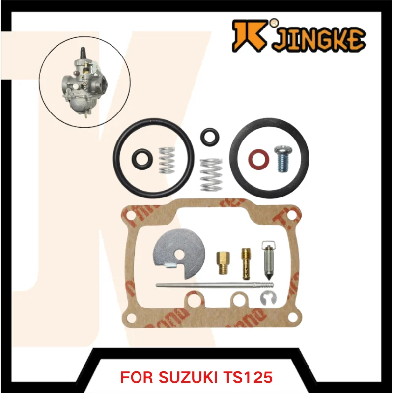 

For SUZUKI TS125 TS125N TC125 TS100 TS TC 100 125 MIKUNI Motorcycle Carburetor Carb Repair Kit