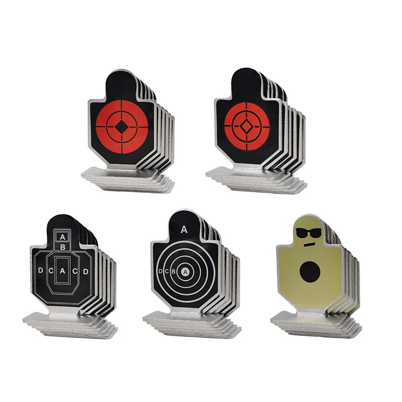 

Tough Warrior Soft Bullet For Toy Gun Shooting Practice Metal Target Character Target Small Iron Target Tools