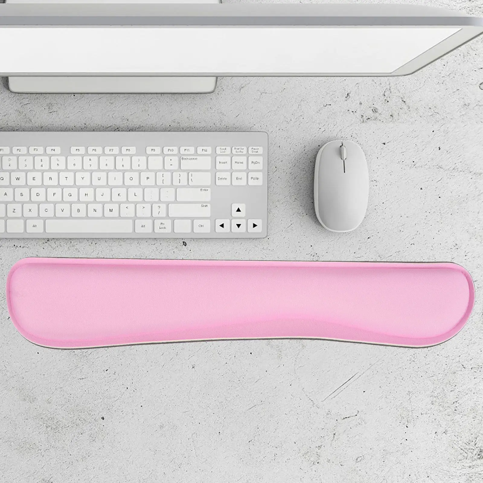 

Набор из 1 предмета: Коврик для клавиатуры из пены с эффектом памяти – идеальный подарок для мужчин и женщин, эргономичная поддержка запястья для работы за компьютером, комфортный комплект