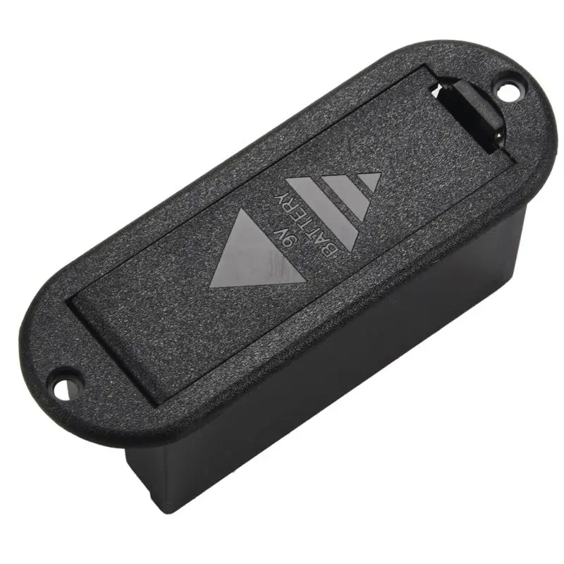 A99I-15Pcs Caixa de Bateria 9V de Substituição para Captador Ativo de Guitarra e Baixo