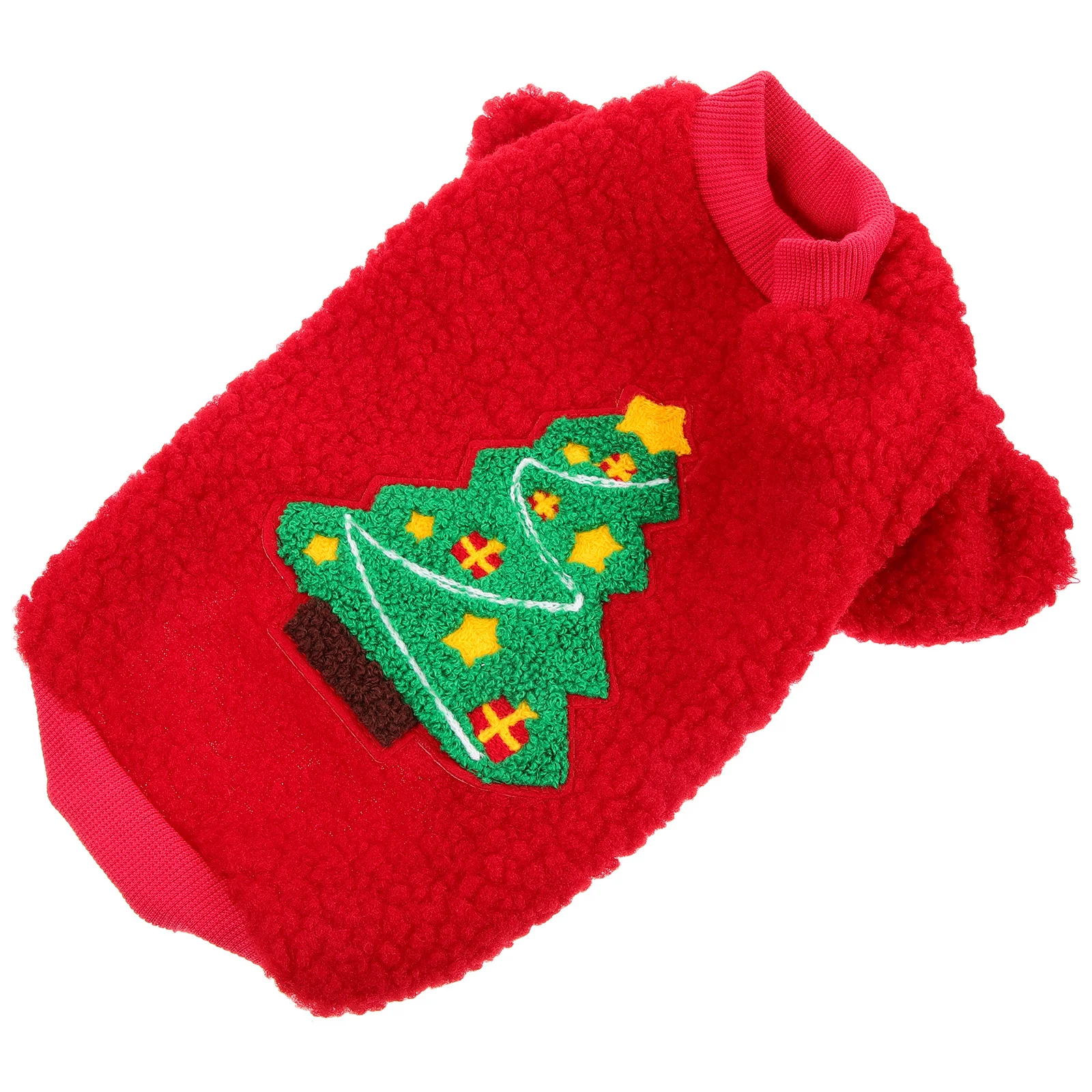 

Christmas Pet Clothes Cartoon Print Dog Clothes Adorable Xmas Party Costume Comfortable Warm Winter Dog Clothing