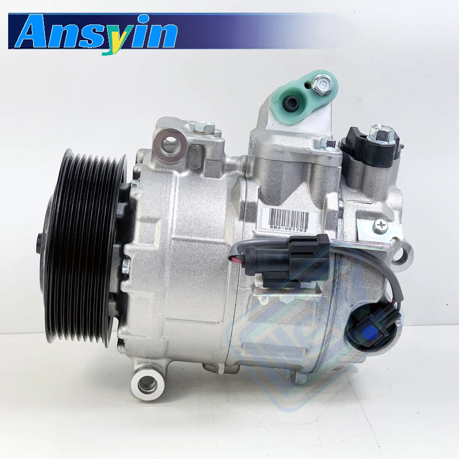 LR014064 7SEU17 AC A/C Air Compressor for Land Rover Discovery 3 2.7L Diesel 2004 2005 2006 2007 2008 2009 JPB000182 JPB000183