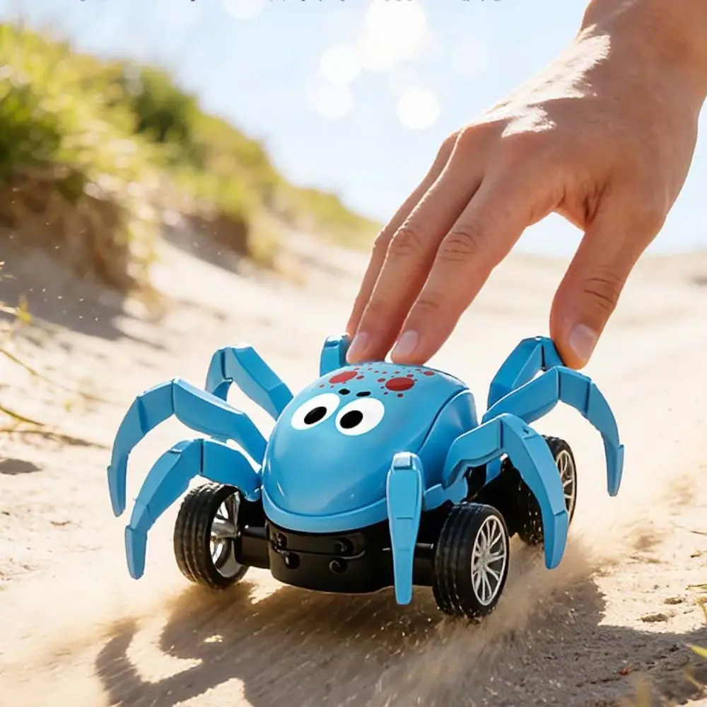 Press Crawling Crab Clockwork Toys Wind Up Cartoon Crawling Crab Car Toys Novelty Pull Back Press Walking Crab Toys Baby Toy
