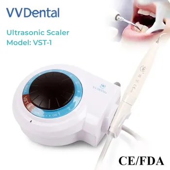 VV Dental VST-1 Ultrasonic Dental Scaler Oral Cleaning Instrument and Dental Scaler Handpiece with Removal Calculus Instrument