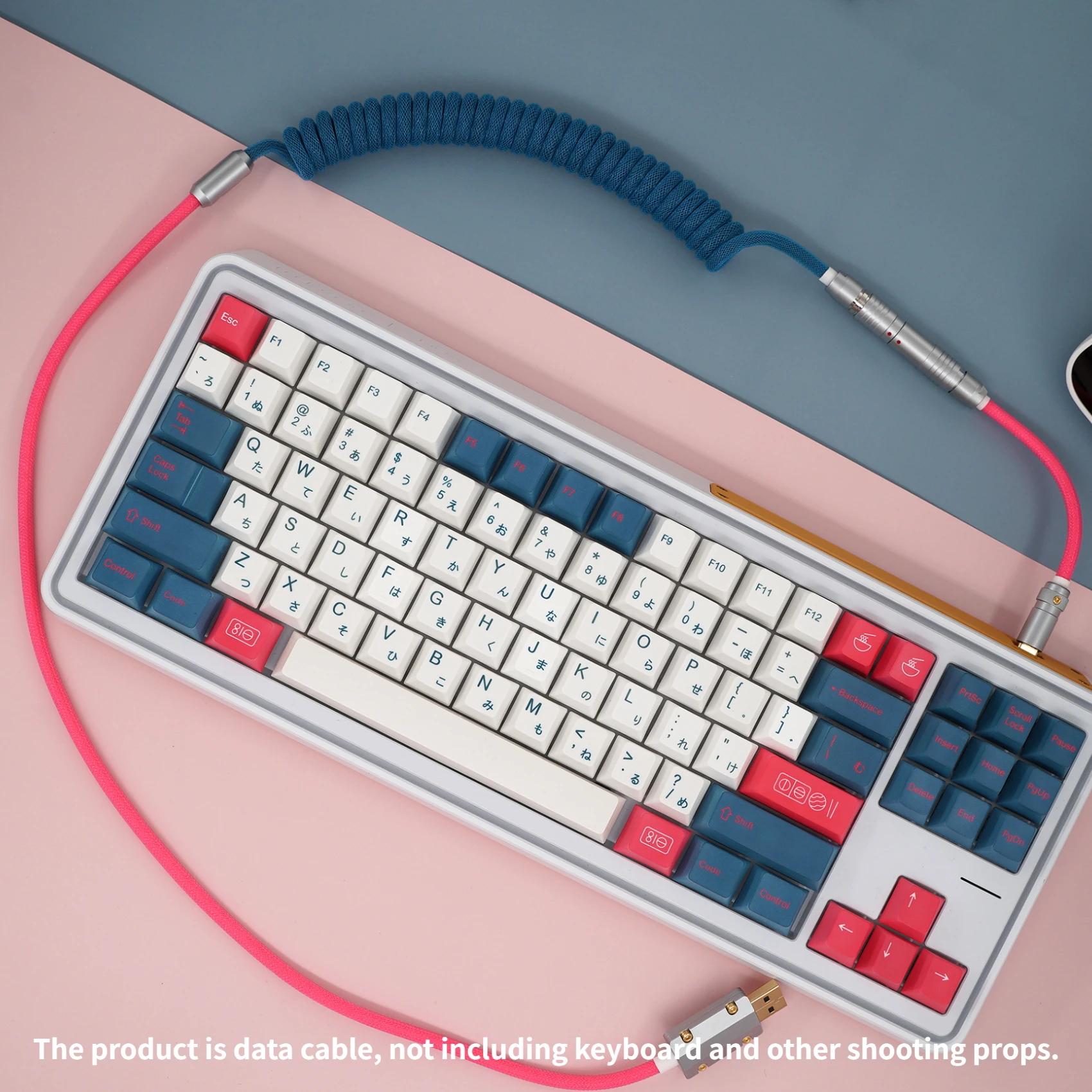 

Spot GeekCable manual custom mechanical keyboard data cable GMK theme SP keycap line bento