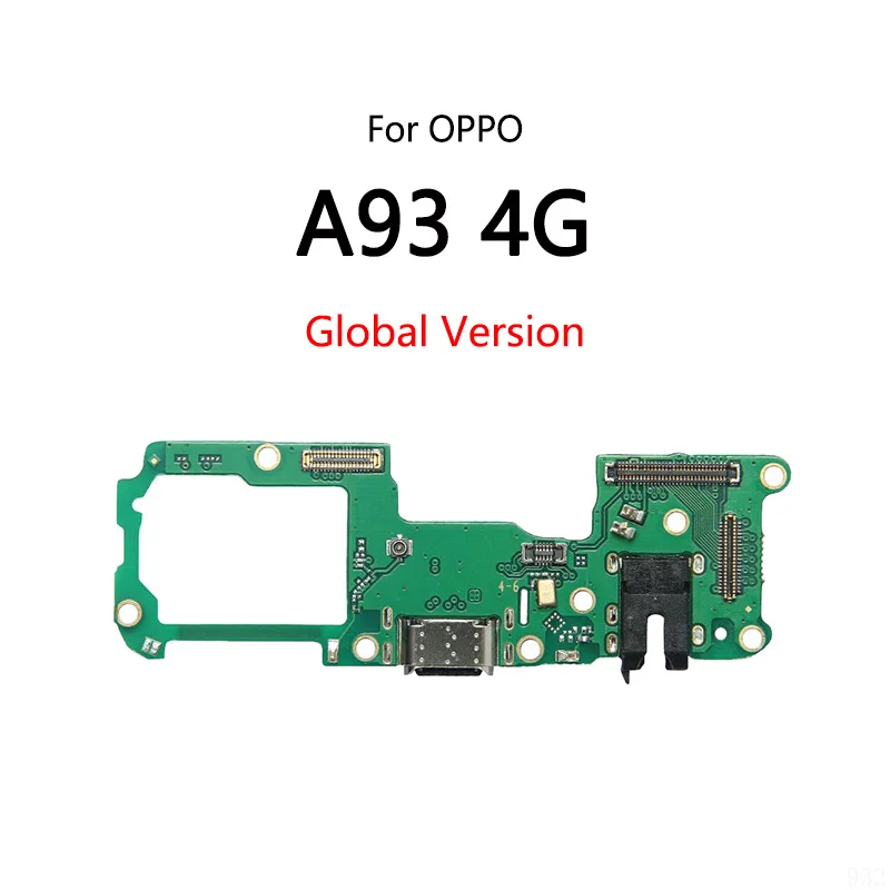 USB Charge Dock Port Socket Jack Plug Connector Flex Cable For OPPO A92 A92S A93 4G A93S A94 A95 5G A96 Charging Board Module