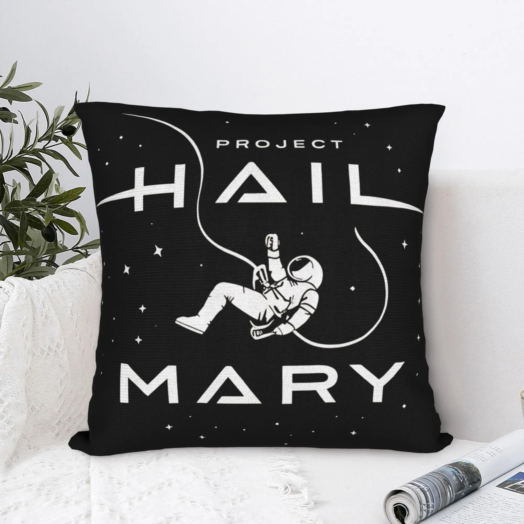 Pillow Cover Rocky Amaze Jazz Hands I Had Potential Dr Grace Project Hail Mary Retro Pillow Case For Sofa Car Home Pillowcases