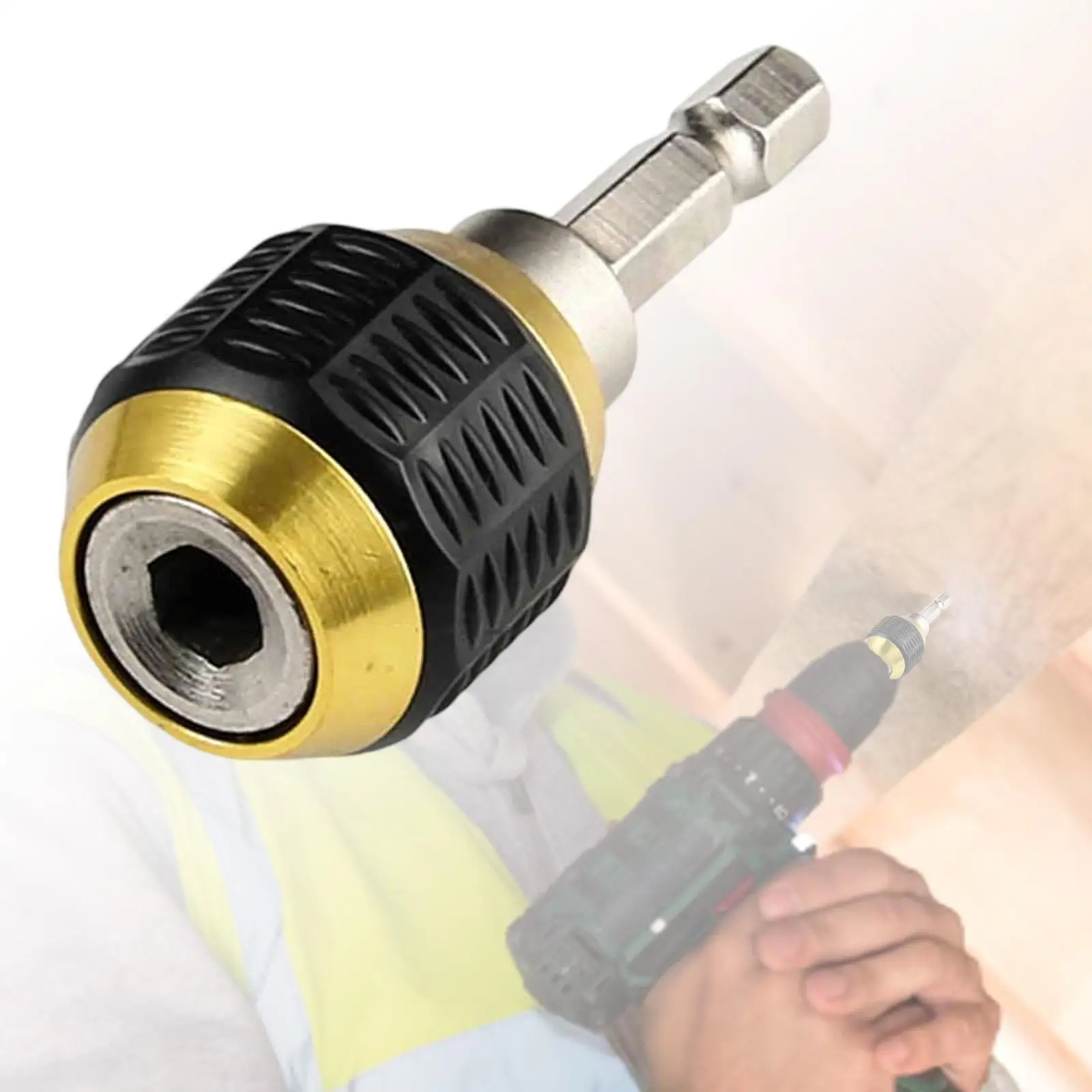 Self Locking Holder Quick Release Converter Professional 60mm Length Screwdriver