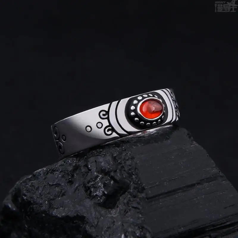 AnimePuella Magi Madoka Magica Akemi Homura Cosplay Sterling Silver Finger Ring Men Women\'s Jewelry Gift Drop Shipping Wholesale