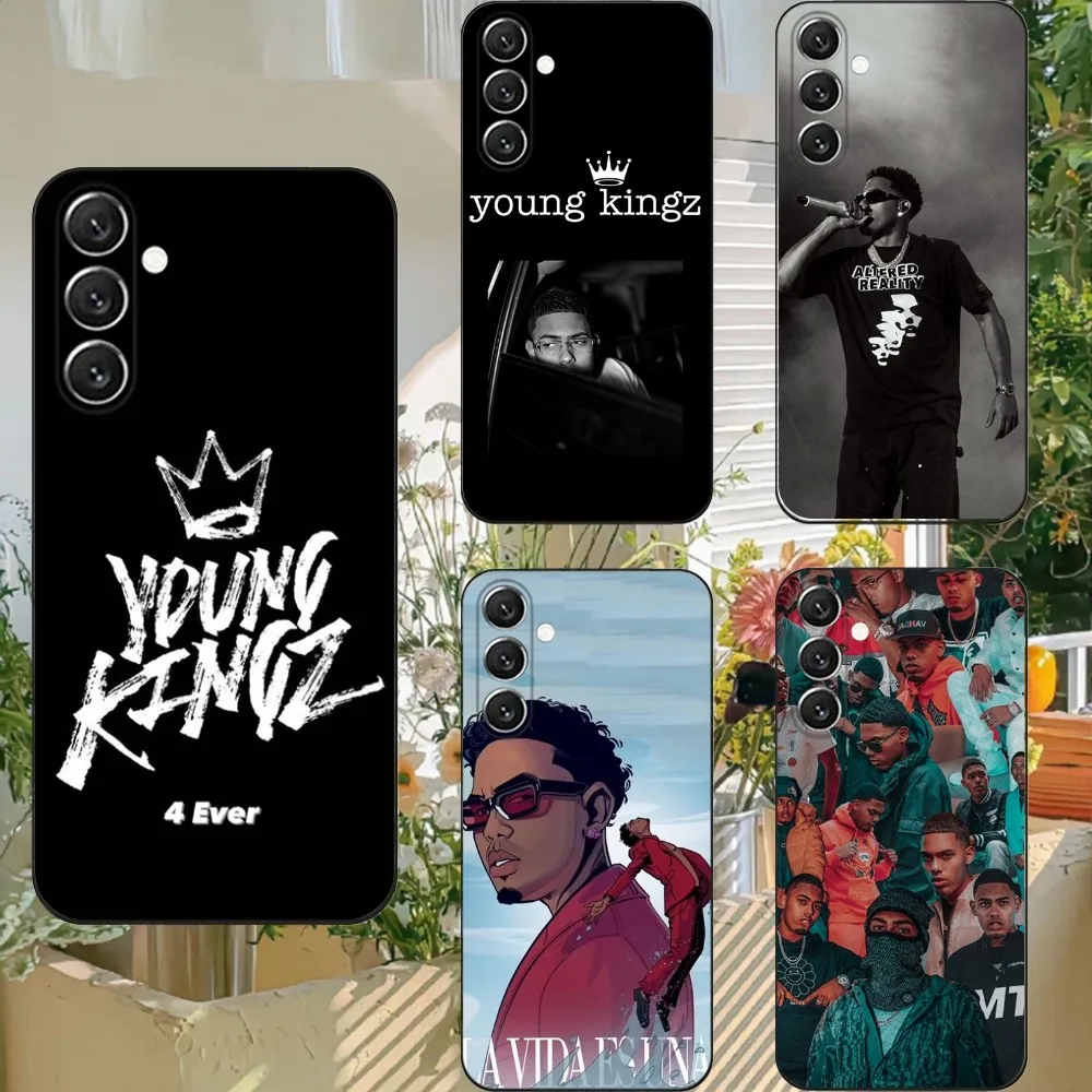 

Rapper Myke Towers Phone Case For Samsung S21,S22 Ultra,S20,S30 plus,S22 plus,S23,S30 ultra 5G Silicone Cover