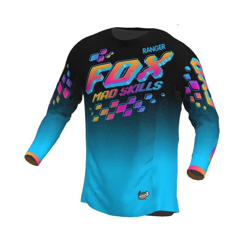 Ranger FOX Mountain Bike Sweatshirt Downhill Motorcycle Sweatshirt Off Road DH Mountain Bike Maillot Ciclismo Hombre jersey