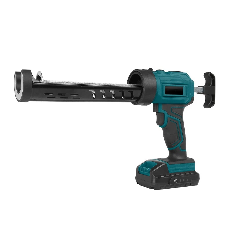 

Cordless Lighting LED Electric Caulking Gun Soft and Hard Glass Glue Gun, Electric Glue Gun