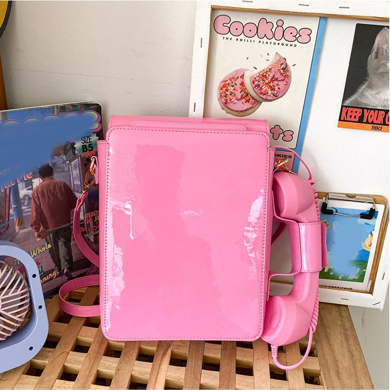 Bolso de hombro con forma de teléfono para mujer, bandolera con asa superior Retro, con correa ajustable, a la moda, 2022