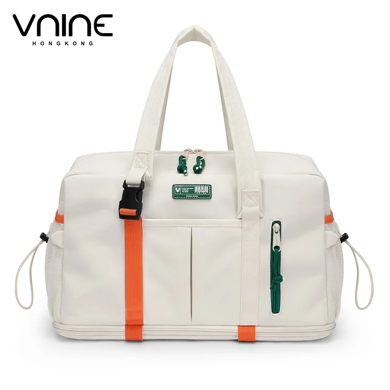 V.NINE Luggage Travel Bag Women Duffle Bag Men Convertible Hand Shoulder Outdoor Weekend Coach Traveling Bags Shoe Compartment