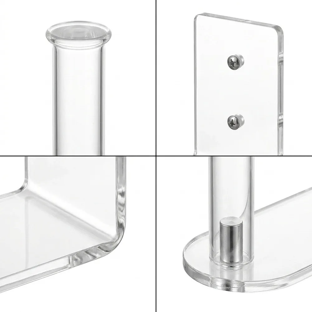 2/4x Acrylic- Hat Organizer Hat Rack Wall Mounted Baseball Cap Hanger Hat Hook For Wall Door Closet Storage Hat Organizer Holder
