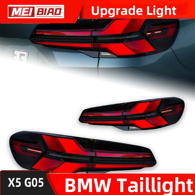 

For Bmw X5 G05 2019-2023 Upgrade 2024 Look Like Taillight Led Rear Lamp Light Plug And Play