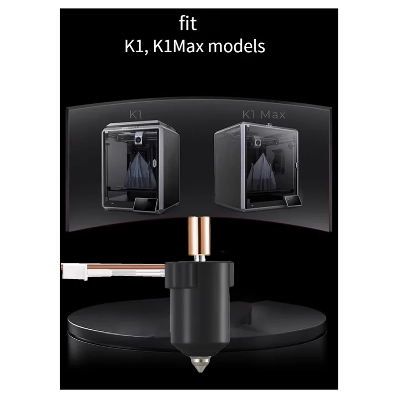 

Комплект нагревательного блока GO-K1 300г. ° C Высокотемпературная печать, равномерная подача, нагрев 60 Вт для 3D-принтера K1/K1 MAX