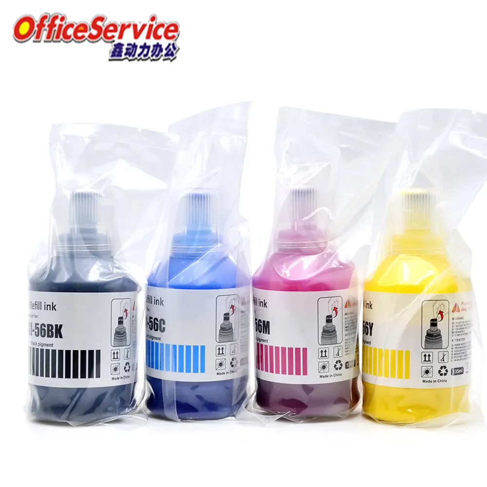 GI-56 ink refill compatible for Canon MAXIFY GX3050 GX4050 GX5050 GX6050 GX6550 GX7050 inkjet printer