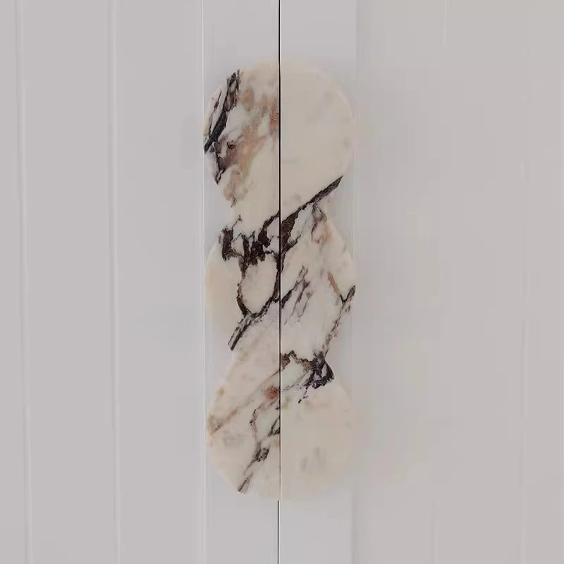 30*5*2cm Natural marble handle high-end villa creative large apartment decorative handle