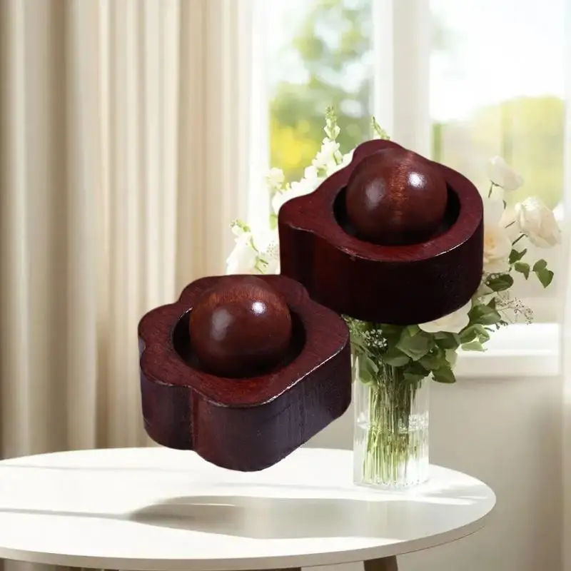 سيارة خشبية الناشرون الضروري النفط-القط باو الدب تصميم العطر الطبيعي تشتت ديكور غرفة نوم الناشر سيارة المنزل العطر #2