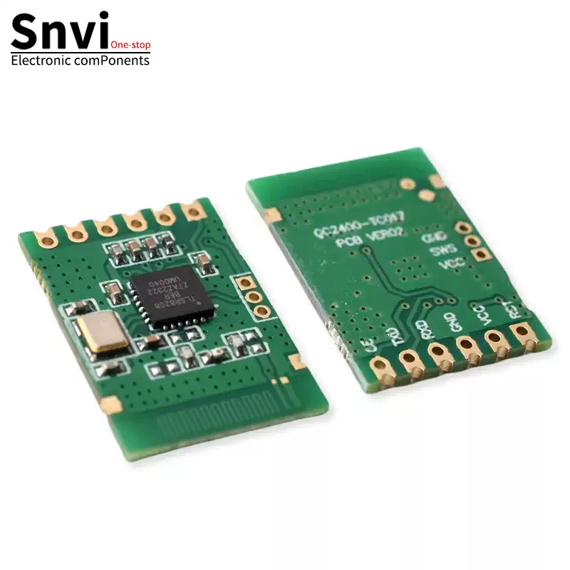 2,4 G drahtloses serielles Port-transparentes Modul ohne Entwicklung UART RF-Kommunikation Halbduplex-Inlandschip TLSR8208